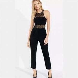 Size 2 Express Black, Lace Jumpsuit